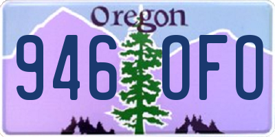 OR license plate 946OFO