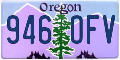 OR license plate 946OFV