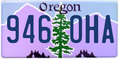 OR license plate 946OHA