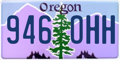 OR license plate 946OHH