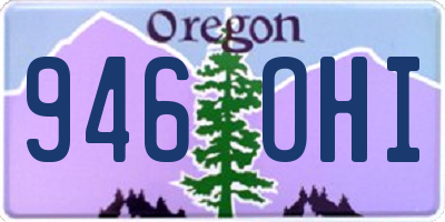 OR license plate 946OHI