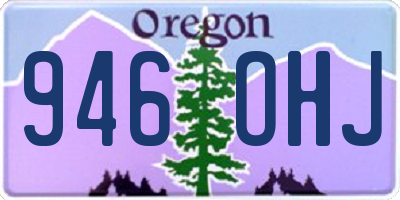 OR license plate 946OHJ