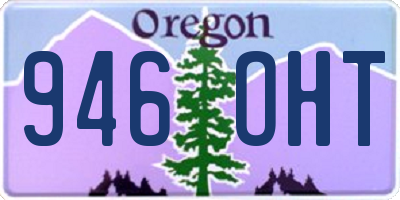 OR license plate 946OHT