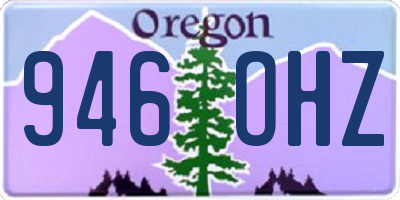 OR license plate 946OHZ