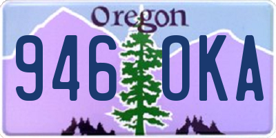 OR license plate 946OKA