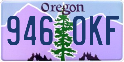 OR license plate 946OKF