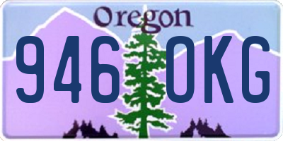 OR license plate 946OKG