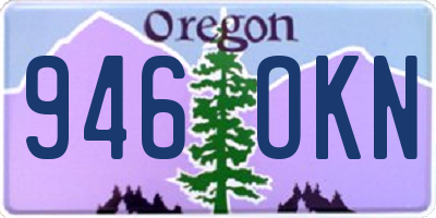 OR license plate 946OKN