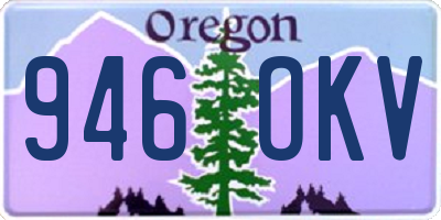 OR license plate 946OKV