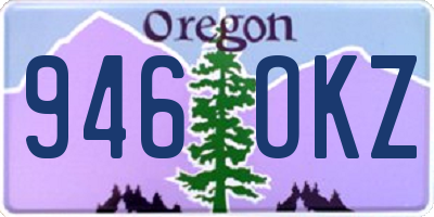 OR license plate 946OKZ