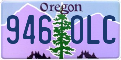 OR license plate 946OLC