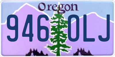 OR license plate 946OLJ