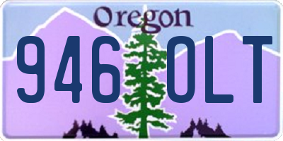 OR license plate 946OLT