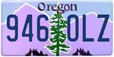 OR license plate 946OLZ