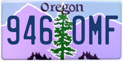 OR license plate 946OMF