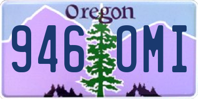 OR license plate 946OMI