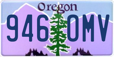 OR license plate 946OMV