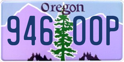 OR license plate 946OOP