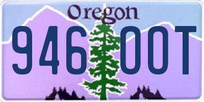OR license plate 946OOT