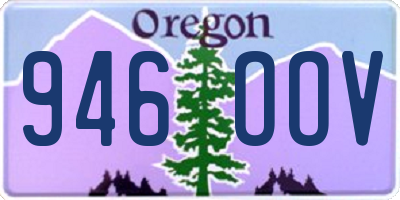 OR license plate 946OOV