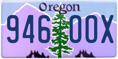 OR license plate 946OOX