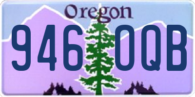 OR license plate 946OQB