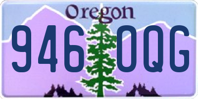 OR license plate 946OQG