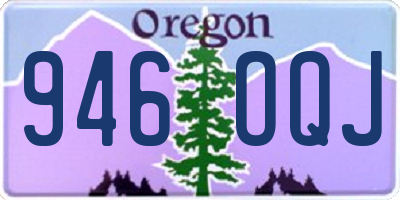 OR license plate 946OQJ
