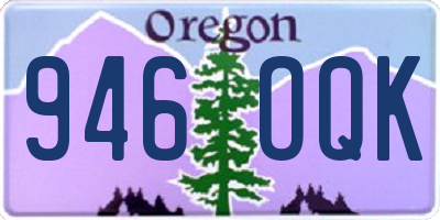 OR license plate 946OQK