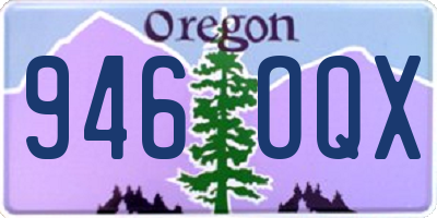 OR license plate 946OQX