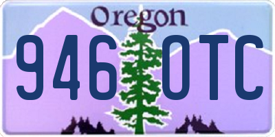 OR license plate 946OTC