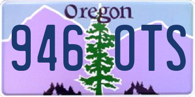 OR license plate 946OTS