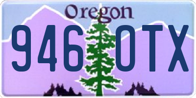 OR license plate 946OTX