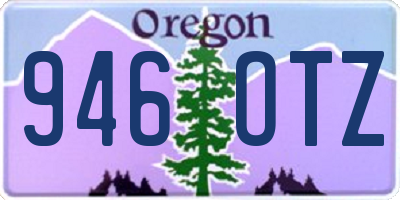 OR license plate 946OTZ