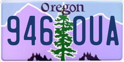 OR license plate 946OUA