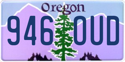 OR license plate 946OUD