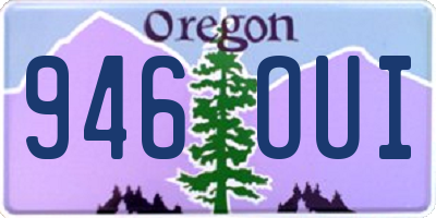 OR license plate 946OUI
