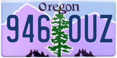 OR license plate 946OUZ