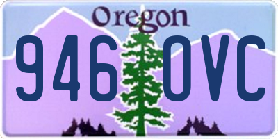 OR license plate 946OVC