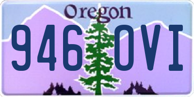 OR license plate 946OVI