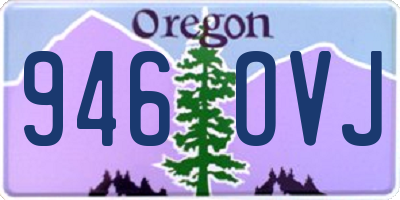 OR license plate 946OVJ