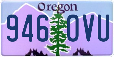 OR license plate 946OVU