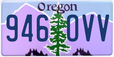 OR license plate 946OVV