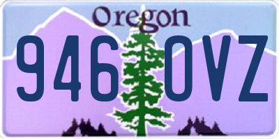 OR license plate 946OVZ