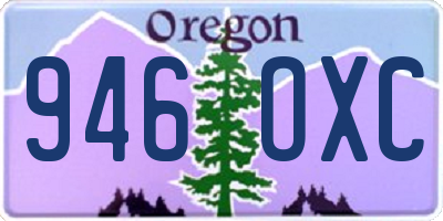 OR license plate 946OXC