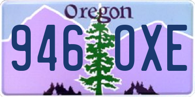 OR license plate 946OXE
