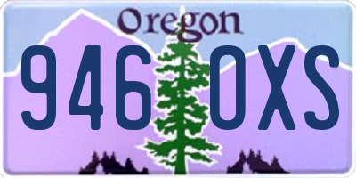 OR license plate 946OXS