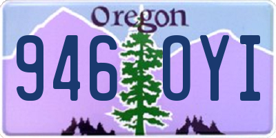 OR license plate 946OYI