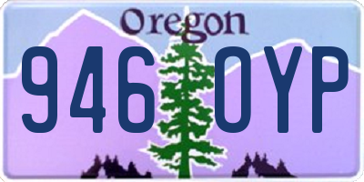 OR license plate 946OYP