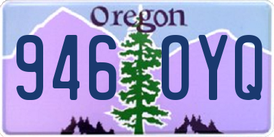 OR license plate 946OYQ